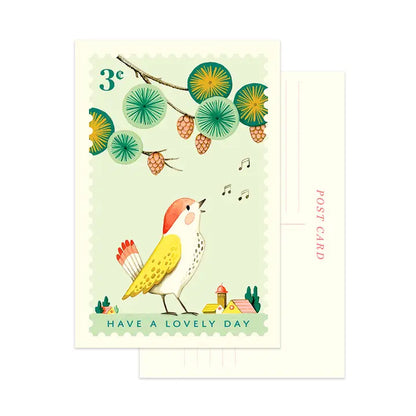 Singing Bird Postcard