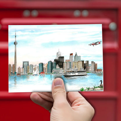 Toronto Skyline Postcard