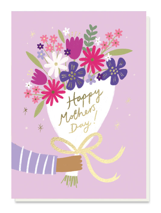Pink And Lilacs Happy Mother's Day Card