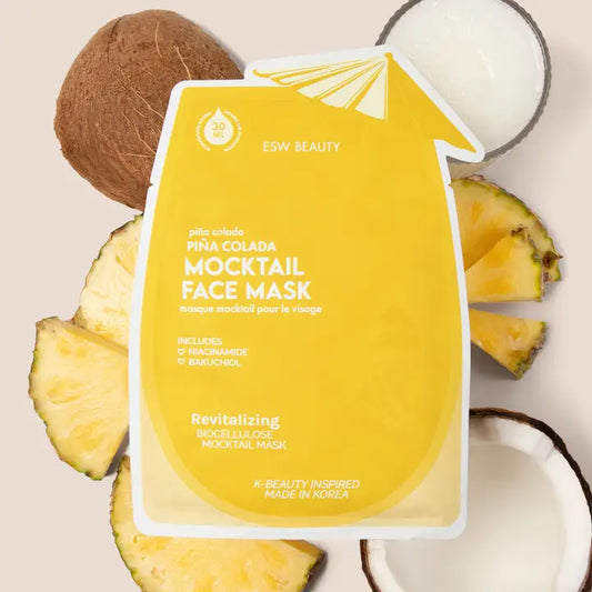 Pina Colada Revitalizing Biocellulose Mocktail Mask