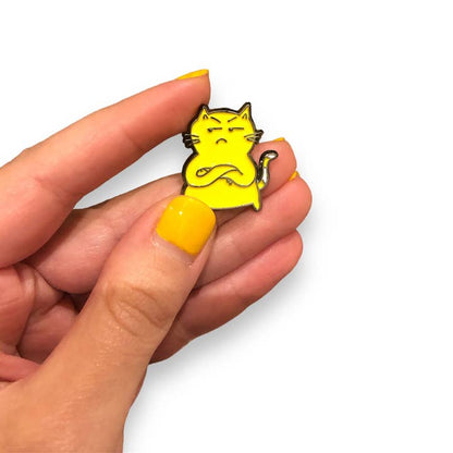 @7 Resentment Cat Enamel Pin