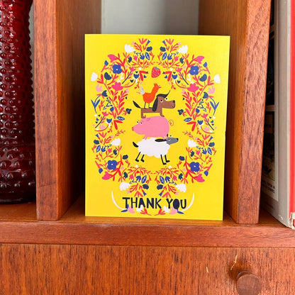 Thank You Pyramid Card