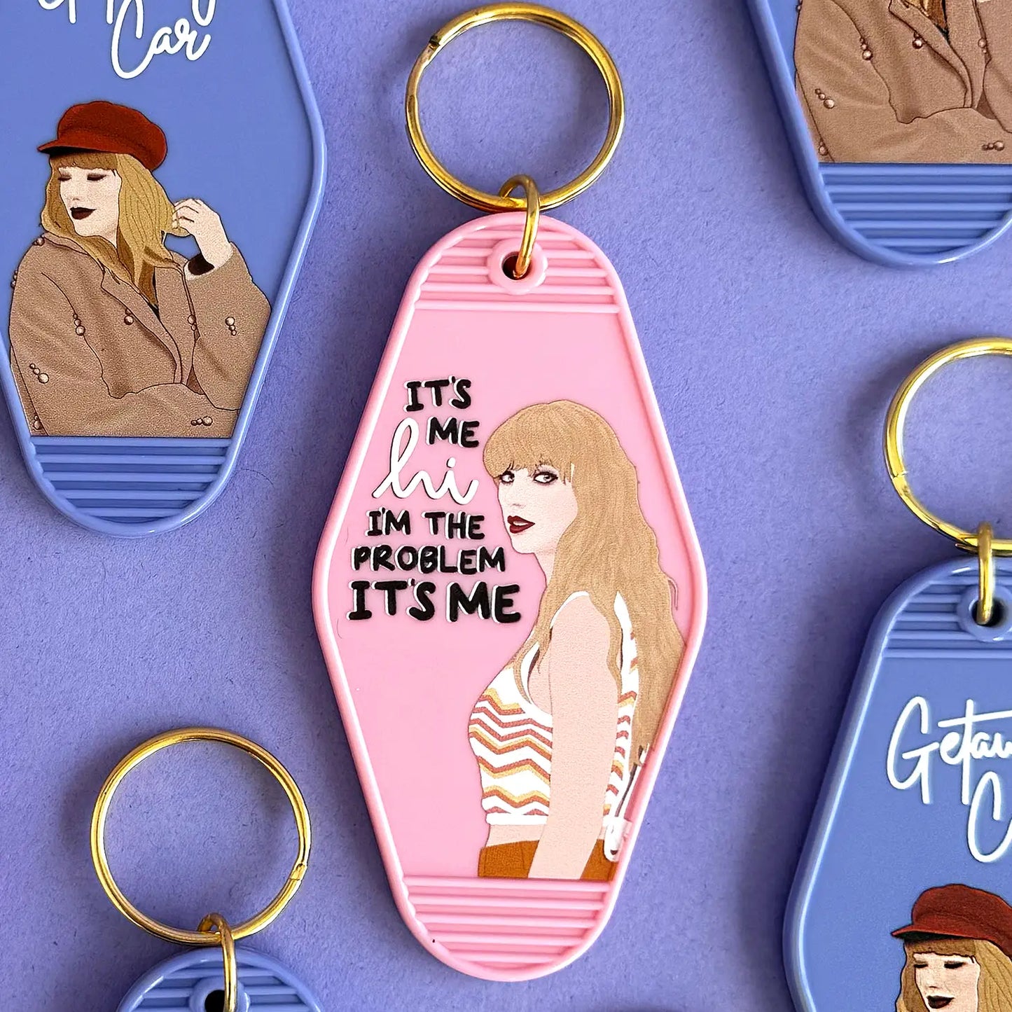 K1 Taylor Swift Anti-Hero Motel Keychain