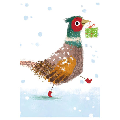 Festive Animals Mini Boxed Holiday Cards