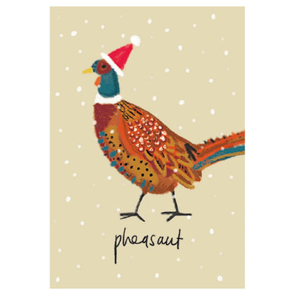 Festive Birds Mini Boxed Holiday Cards