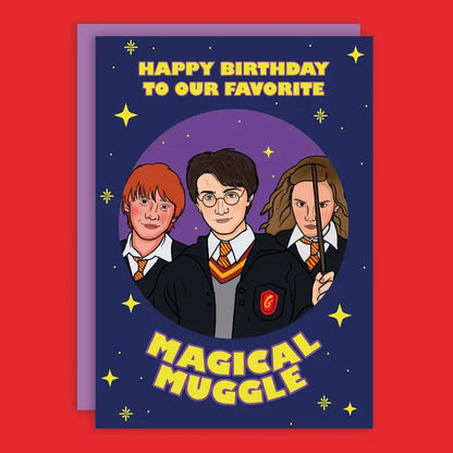 Happy Birthday Magical Greeting Card