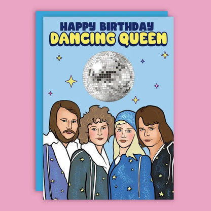 Happy Birthday Dancing Queen Greeting Card
