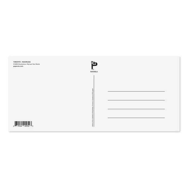 Toronto Panorama Postcard