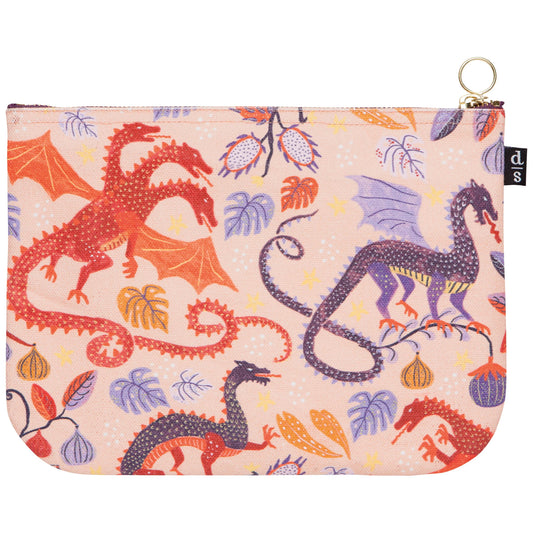 Ember Large Zipper Pouch