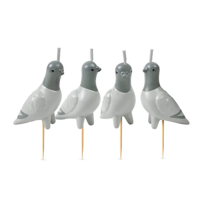 Flock Party Pigeon Candles