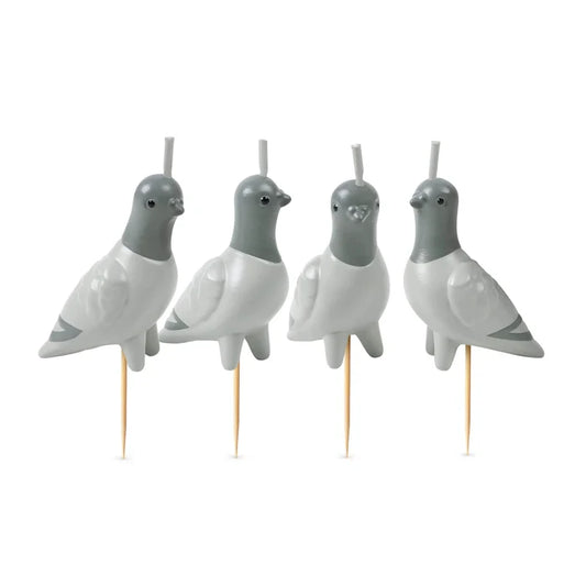 Flock Party Pigeon Candles