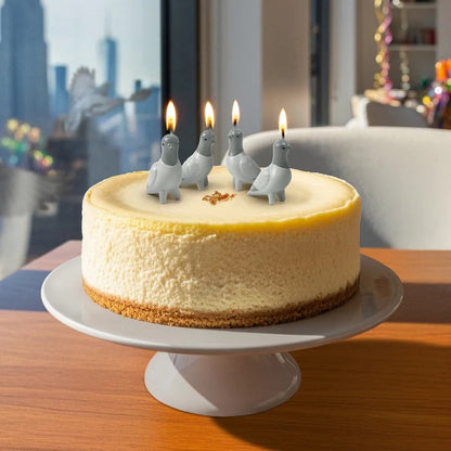 Flock Party Pigeon Candles