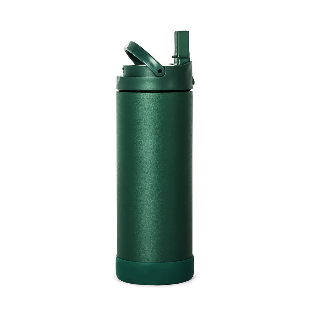 Forest Green Iconic Pop Fidget Water Bottle