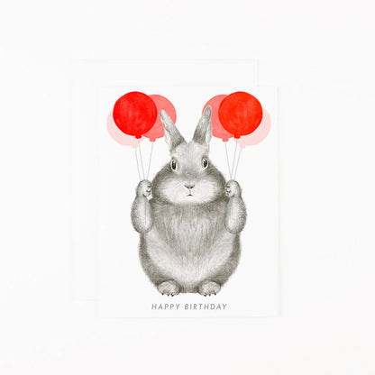 Bunny Balloons Card