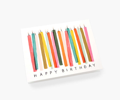 Birthday Candles Boxed Cards