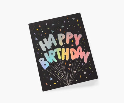 Mylar Birthday Card