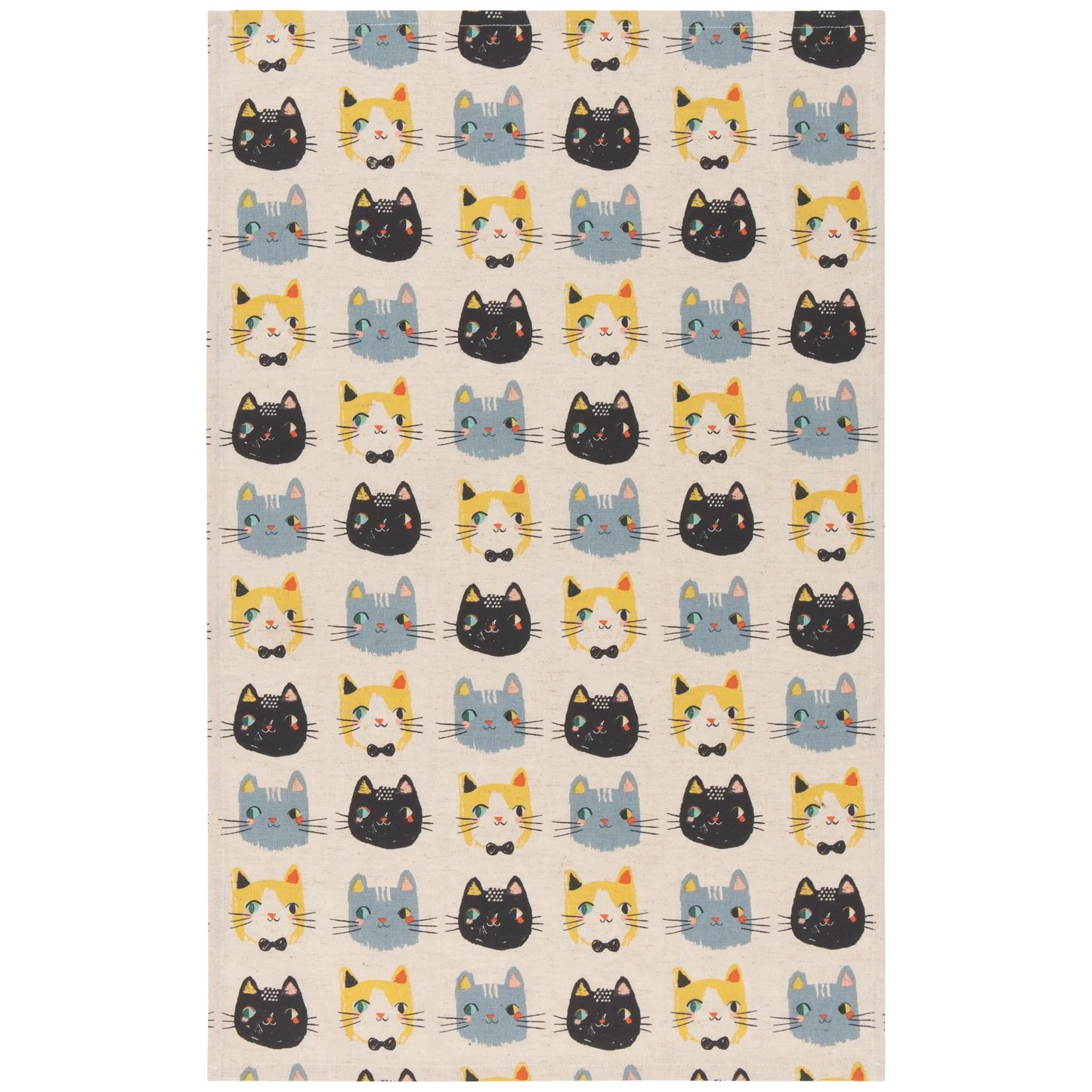 Meow Meow Dishtowels Set of 2