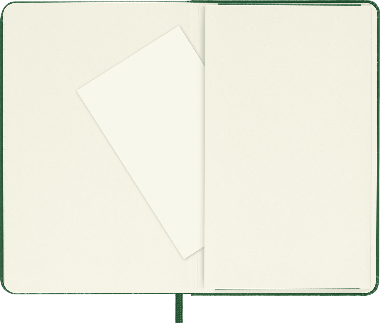 Classic Pocket Myrtle Green Hard Cover Ruled Notebook