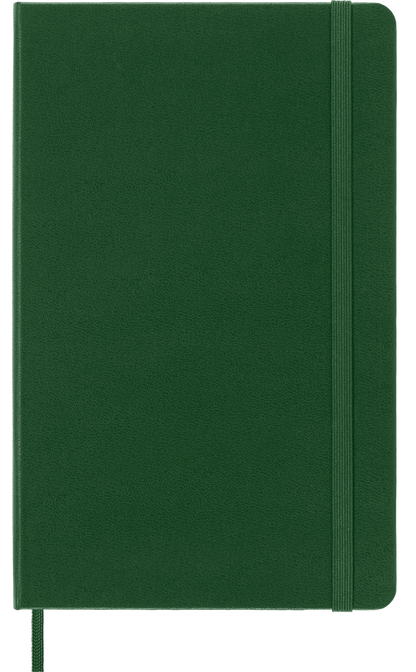 Classic Large Myrtle Green Hard Cover Dot Notebook