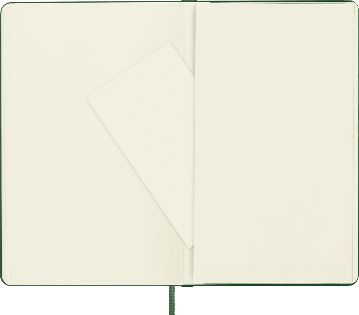 Classic Large Myrtle Green Hard Cover Dot Notebook