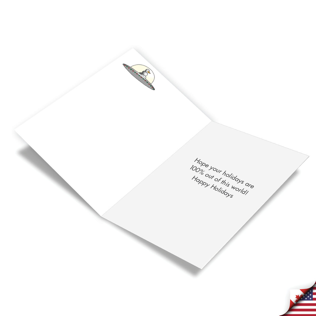 Alien Analysis  Christmas Card