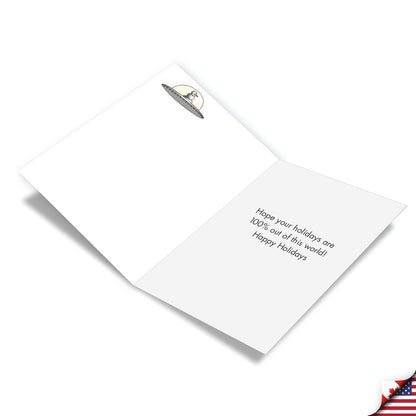 Alien Analysis  Christmas Card