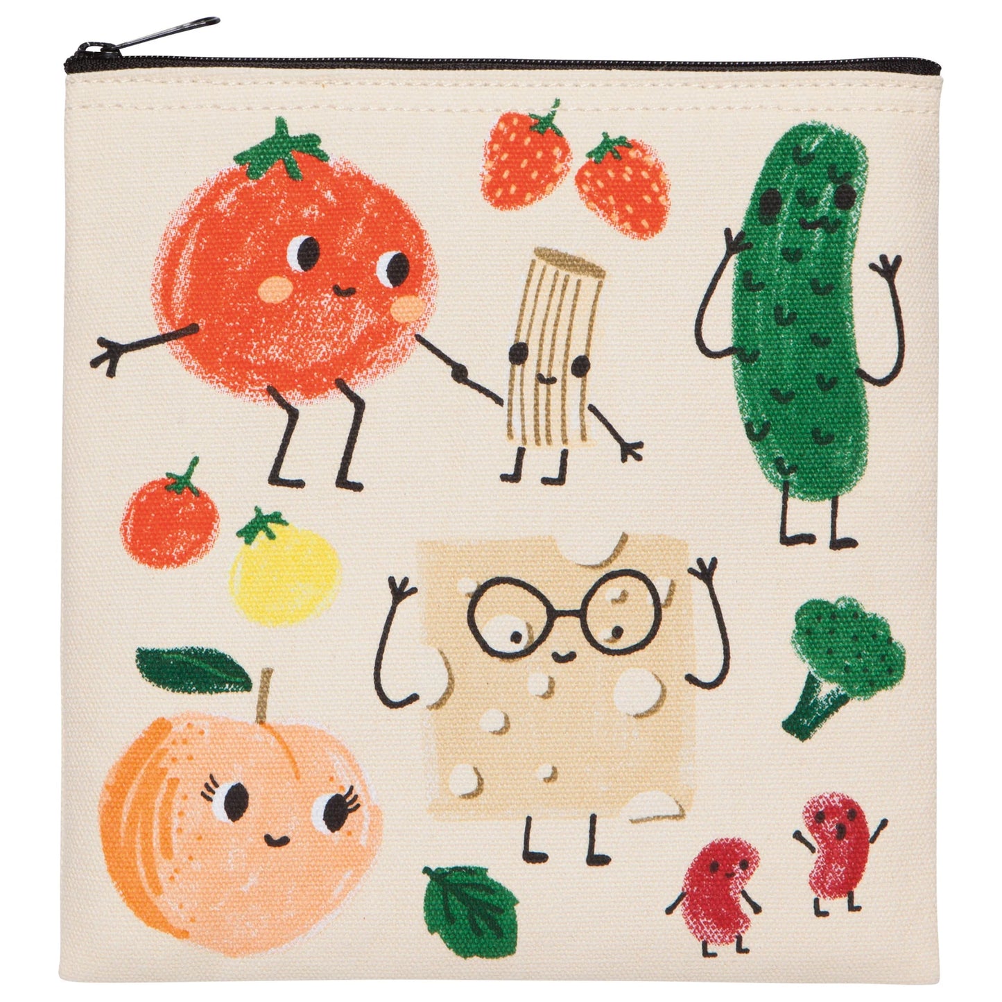 Funny Food Snack Bags Set of 2