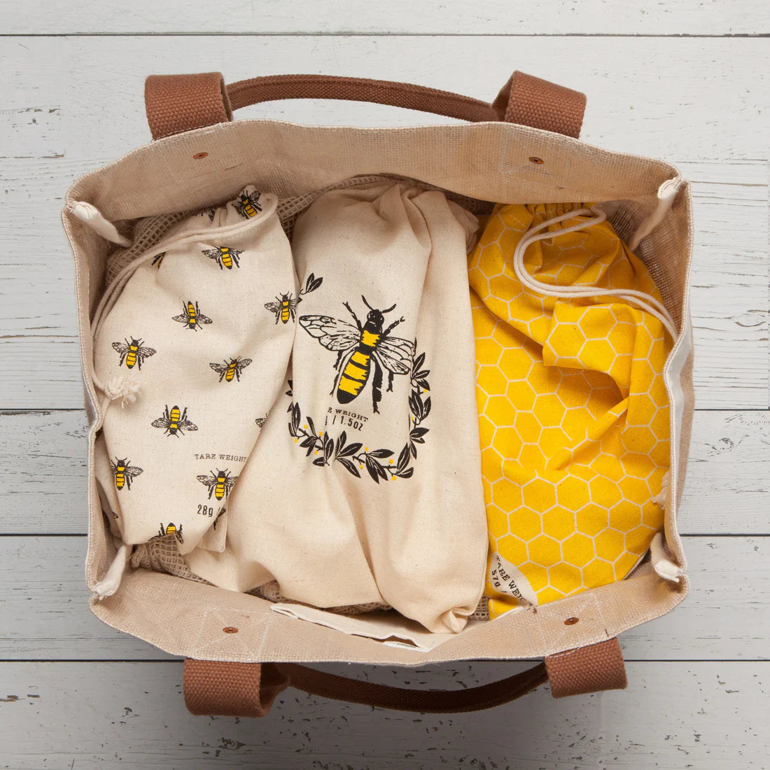 Produce Bag Set of 3 Busy Bee