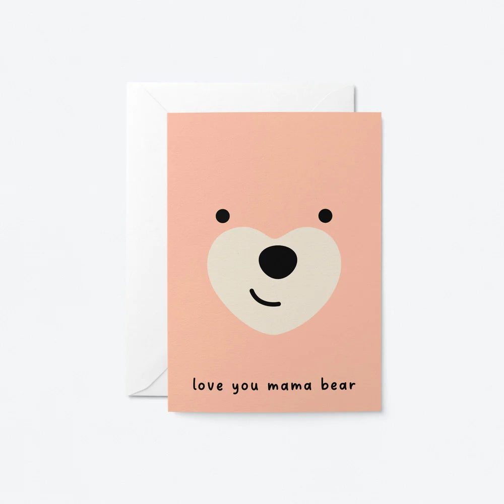 Love You Mama Bear Card
