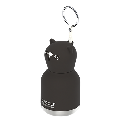 Mini Beastie Black Cat Water Bottle