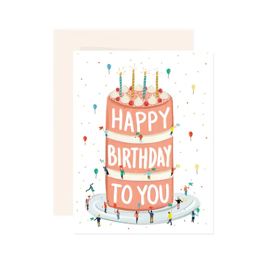 Birthday Cake Celebration Card