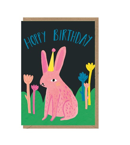 Hoppy Birthday Card