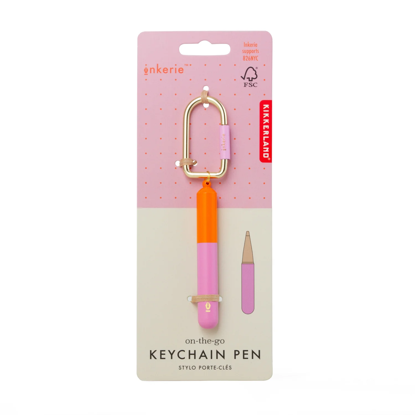 Inkerie On The Go Keychain Pen