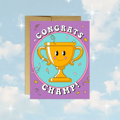Congrats Champ! Card