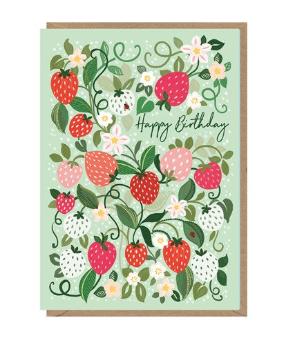 Strawberries Card