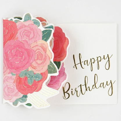 Pop-up Mini Card Rose