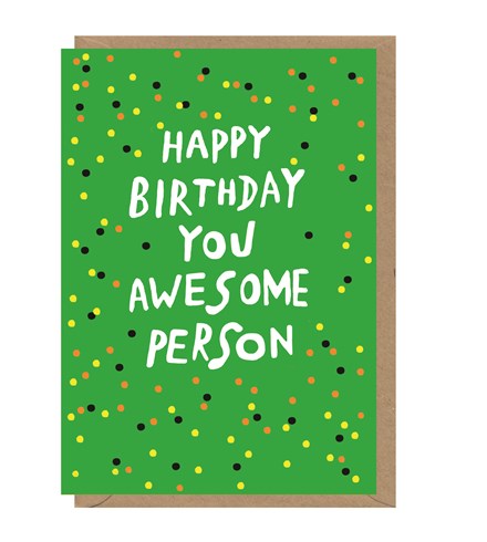 Awesome Person Card
