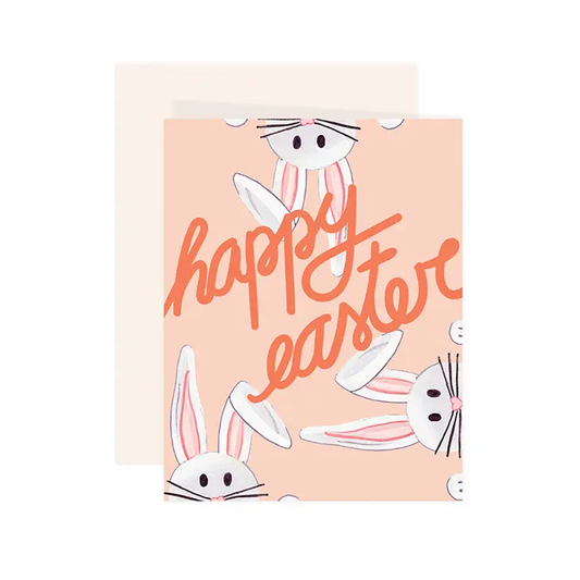 Hidden Bunny Happy Easter Card