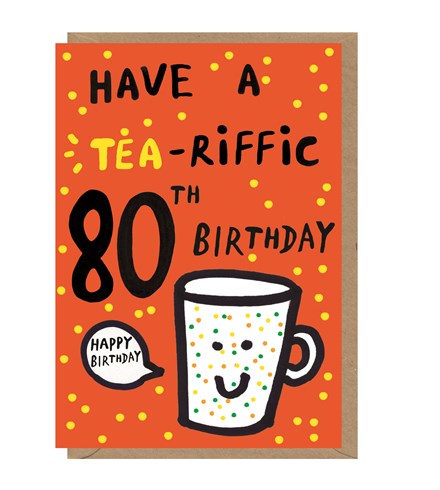 Tea 80 Card