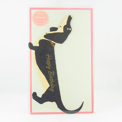 Dachshund Birthday Card