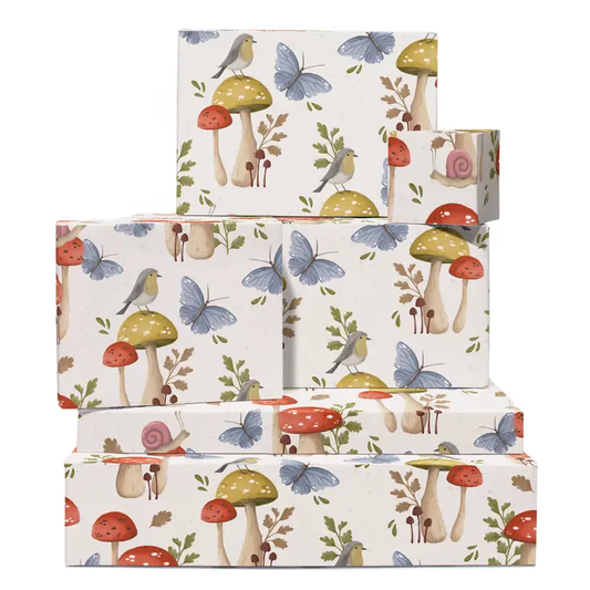 Cute Mushroom Flat Sheet Wrap