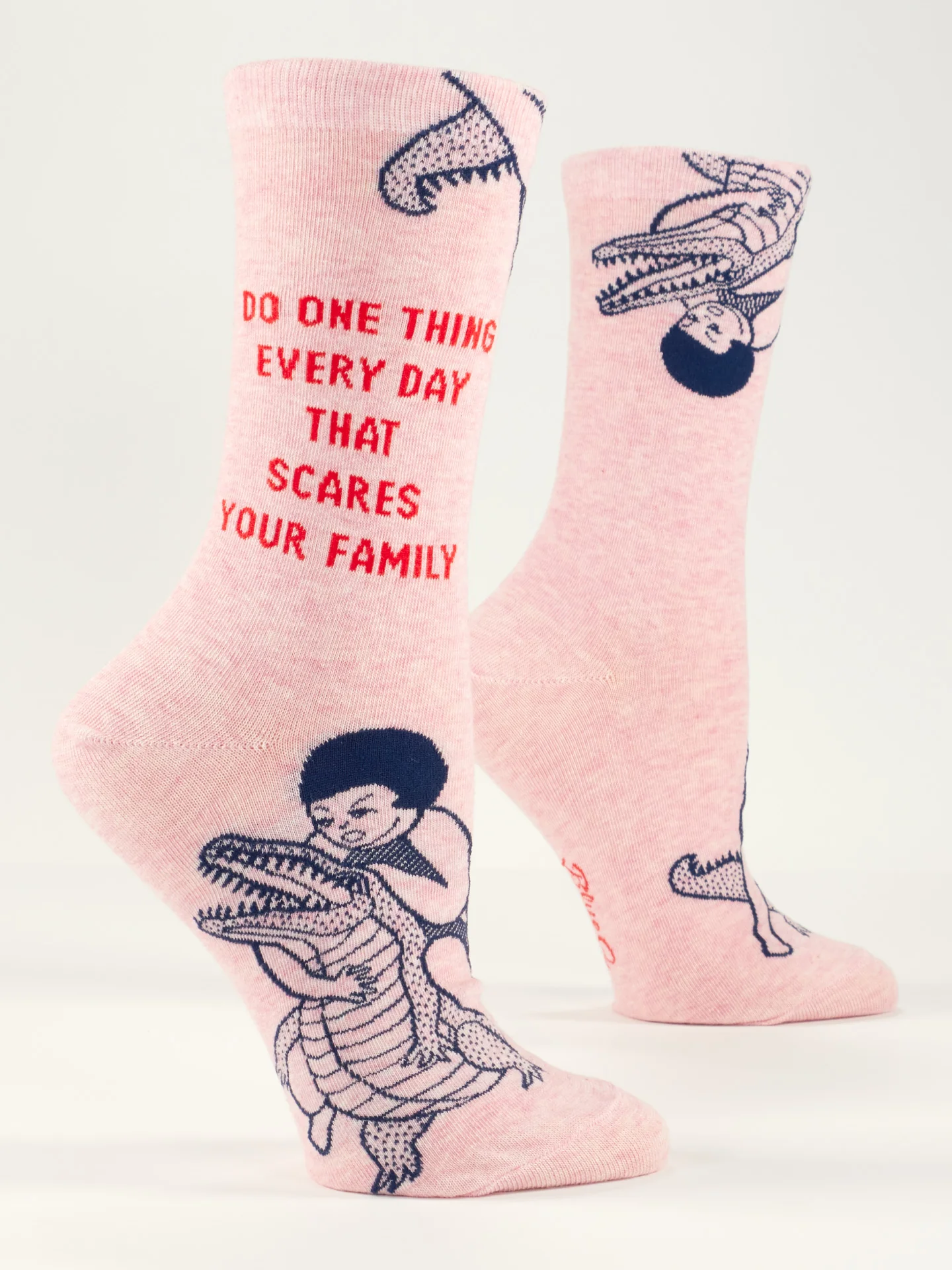 Women's Crew SocksScares Your Family