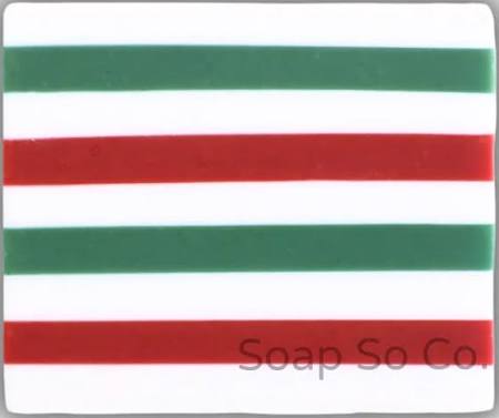 Candy Cane Bar Soap