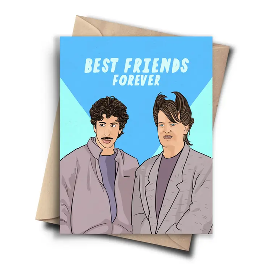 Friends Ross & Chandler Birthday Card