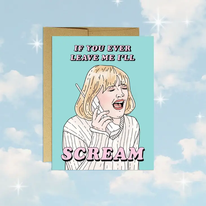 Drew Scream Card