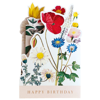Pop-up Accordion Birthday Garden Card