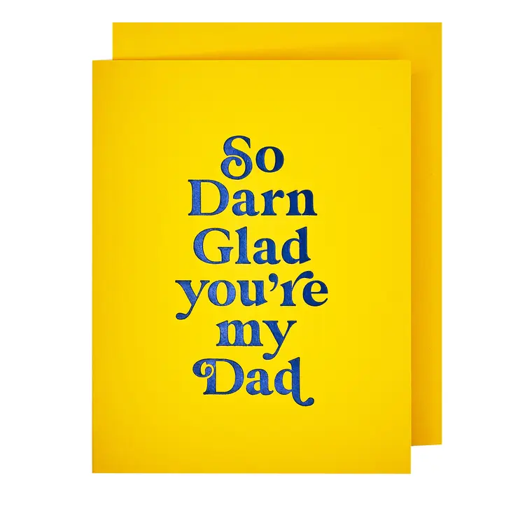 Glad Dad Card