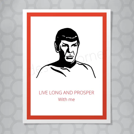Star Trek Spock Prosper Card