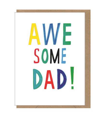 Awesome Dad Card