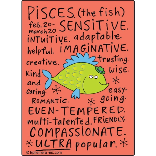 Pisces Nice Magnet